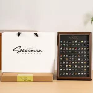 onyou 천연 크리스탈 광물 표본 세트 과학덕후 조카 선물용