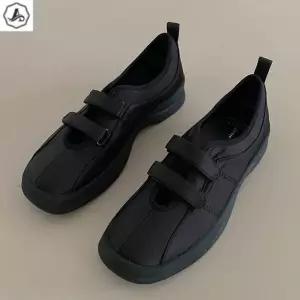 [애슬릿] 메리제인 스니커즈 찍찍이 키높이 운동화 3cm