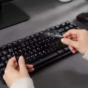 RFS 다국어 키보드 스티커 데스크탑키보드스티커