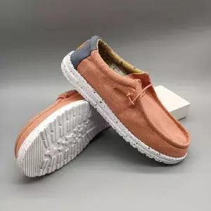 빅사이즈 신발 단화 큰발 슬립온 플랫 봄 캐주얼 발편한