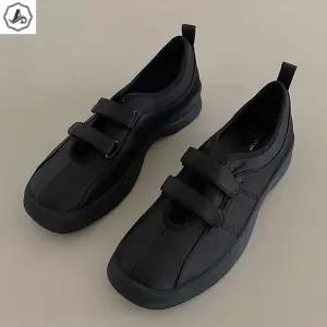 [애슬릿] 메리제인 스니커즈 찍찍이 키높이 운동화 3cm