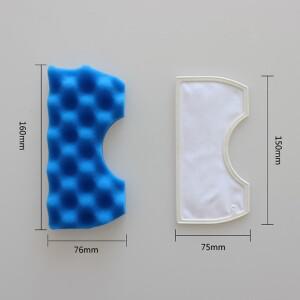 호환 블루 스펀지 필터 화이트 코튼 간 삼성 DJ97-01040C 시리즈 진공 청소기용 부품용  10 세트