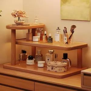 원목 화장품 수납함 메이크업 정리대 향수 립스틱 주얼리 보관함