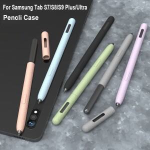호환 Tablet Touch Pencil Case Silicone Stylus Protective Cover Shockproof 삼성 갤럭시 Tab S7/S8/S9 P