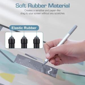 호환 Microsoft Surface Pro 4/5/6/7 교체용 태블릿 펜촉용 스타일러스 펜 팁 Book용 고감도 연필 리필