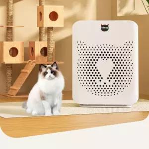 고양이 공기청정기 펫케어 강아지 떠다니는 환기 흡입 털