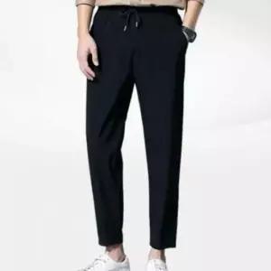 [JED] 밴딩 3색 데일리 9부 작업복 통기성 오피스룩 쿨링 바지 테이퍼드핏 슬랙스