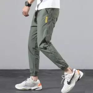 [JED] 트레이닝 바지 9부 조거팬츠 아이스 여름 스판 밴딩 슬랙스 팬츠 남성