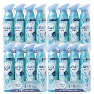 페브리즈 에어 실내 공기 강력 탈취체 스카이 린넨 165g 16개