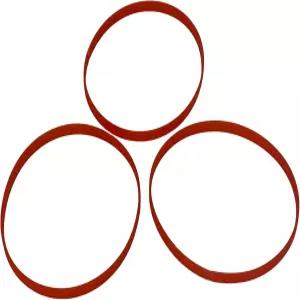 3팩 우레탄 밴드 톱 타이어 6인치 x 3/8인치 0.095인치 3륜 10인치 장인 모델 133.244510 113.244512 및