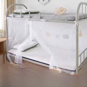기숙사 이층 침대용 나일론 싱글 범용 사이즈 소재 모기장 20CM 전통 불필요 더블 설치 스타일