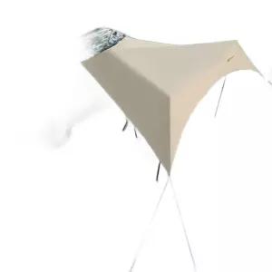 설치 어닝 빨판흡착식 블랙코팅타프 차박타프