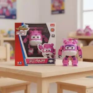 퍼니플럭스 슈퍼윙스4 변신 아리 헬기 변신로봇 헬리콥터 미니 로보트 비행기모드 장난감