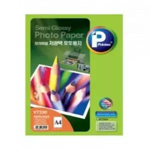 저광택포토용지 A4 20매 V7330 사진용지 A4라벨지