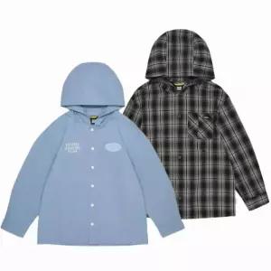 내셔널지오그래픽 키즈 우븐 후드 셔켓 셔츠 남방 K261USH010 1888748