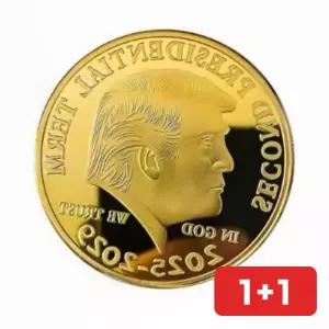 기념주화 트럼프 골드 컬렉션 금화 코인 소장 메달 기념품