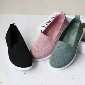 니트디 컴포트 쿠션 미끄럼방지 니트 스판 스니커즈 운동화 4CM BD-CNK260