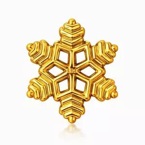 갤러리아 순금 눈꽃 골드바 콩알금 24K 1g