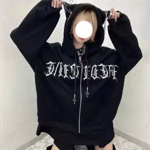 일본 서브컬처 후드 집업 봄컬러 힙한 루즈핏 고양이