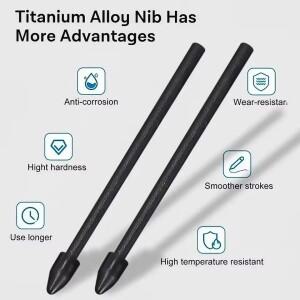 호환 삼성 탭 S6 라이트 S7 S8 스타일러스 펜 교체용 팁 닙  갤럭시 S7FE S8울트라 S9 예비 닙