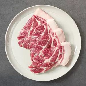 갤러리아 제주 한돈 1등급 미경산 암돼지 목살 1kg (진공포장)