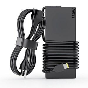 330W 슬림 팁 AC 어댑터 충전기 레노버 리전 프로 9 7 7i 5i 5 16IRX8 16IRX9 Y7000P RTX 4070 4080 4090 게이밍 노트북 GX21M50608 ADL330SDC3A 전원 공급 코드 장착