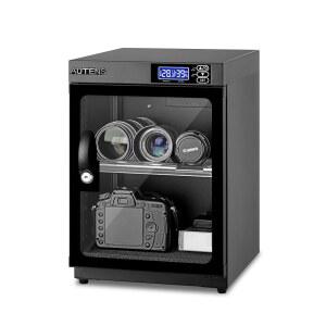 AUTENS 30L 제습 드라이 캐비닛 박스 디지털 제어 무소음 에너지 절약 DSLR SLR 카메라렌즈 전자 장비 보관용 온도 습도 LED 듀얼 스크린
