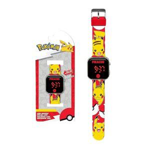 포켓몬 LED 디지털 시계줄 조절가능 시계 시간 날짜 기능 어린이용 선물