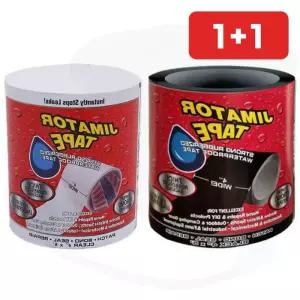 욕실 주방 물샘방지 방수테이프 배관 틈새막음 보수테이프  1+1