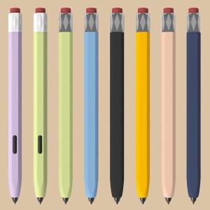 호환 실리콘 타블렛 터치 연필 케이스 삼성 갤럭시 탭 S7/S8/S9 Plus Ultra용 논슬립 충격 스타일러스 보호