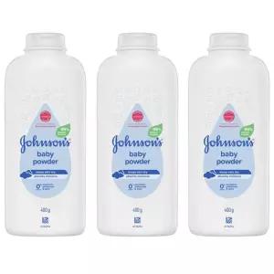 존슨즈 베이비 파우더 클래식 센티드 400g 3팩 콘스트래치 Johnson's Baby Pure Cornstarch Powder 400g