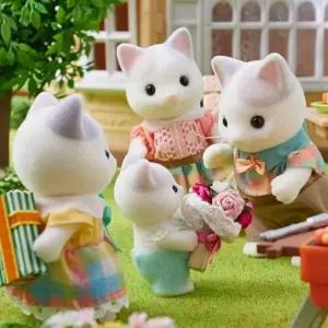 실바니안 패밀리 라떼 고양이 가족 인형 놀이 세트