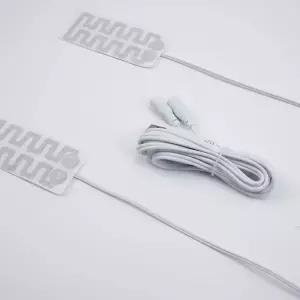 1쌍 열전기 USB 장갑 히터 가열 탄소 섬유 천 겨울 스키 히팅 필름 패드