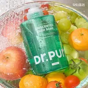 [닥터퓨리] 무향 알러젠프리 주방세제 500ml x 2입 과일세척용