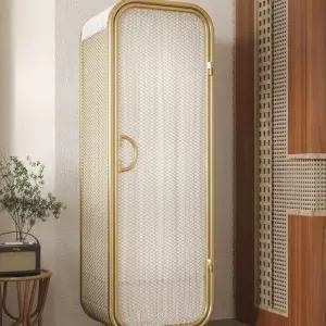 1인옷장 원룸 간이 철제 옷장 싱글 좁은방