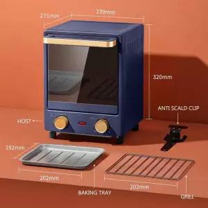 15L 3 층 전기 오븐 다기능 미니 가정용 주방 베이커리 장비 Horno Electrico Para Hornear