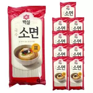 CJ 제일제당 백설 소면 900g x 10개