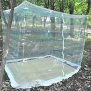 지퍼 사각 모기장 투톤 7~8인 실외모기장 사각방충망 모기장텐트