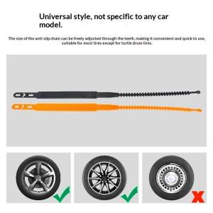 스노우 체인 타이어 10/5/1개 우레탄 세트 휠 벨트 자동차 차량용 호환 겨울 미끄럼 방지 비상용