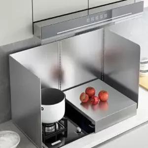 튀김기 가림막 가스렌지 옆막이 기름 차단막 업소용 화구