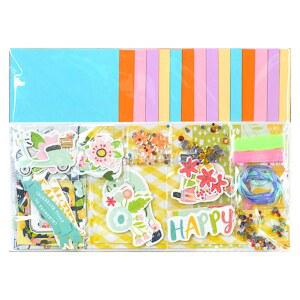 후랄로나 수제 블루 생일 포함되어 다채로운 추수감사절 카드 15개의 봉투가 액세서리가 결혼 있습니다 DIY 1804 공예 장식 포함된 인사말 초대장 크리스마스 키트에는 위한 카드