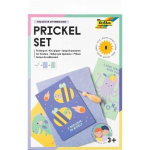 폴리아 자세 확인 프릭엘 23619개의 설명서 템플릿 포함 포함된 6개가 패드 1개 모티프 공예품 펠트 DIY 아이디어 세트 바늘