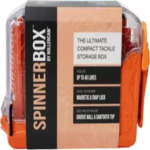 롤러캠 스피너박스 컴팩트 태클 보관함 ？ 최대 40루어 보관 마그네틱 + 스냅 잠금 스피너 스푼 및 작은