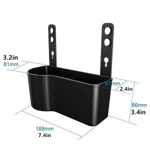 자동차 차량용 호환 인테리어 시트백 서스펜션 박스 음료 거치대 공간 극대화 대형 커피 컵 스낵