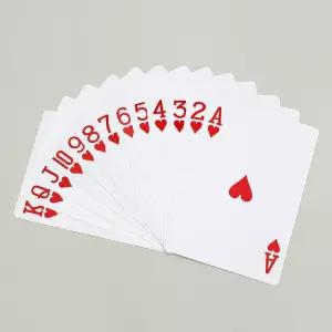 포커카드 플레잉카드게임 카드 대형 플레잉카드 대형트럼프카드