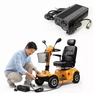 실버카 충전기 전동스쿠터 베터리 전기케이블 전선콘센트 24V6A