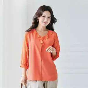 [NS홈쇼핑][바띠] 샤이니 블라우스(네이비)[35315155]