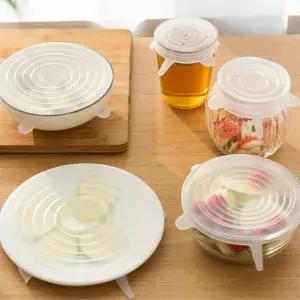 수박 덮개 실리콘랩 반찬그릇 뚜껑 음식보호망 밥상커버 밥상덮개 밥상 밥상카바 상보