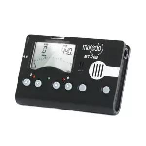 프리미엄 가야금 조율기 기타 현악기 튜닝기 자동 음정 스탠드 MT - 70B 블랙 +