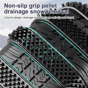 1-10PCS 미끄럼 방지 스노우 체인 타이어 우레탄 세트 휠 벨트 자동차 차량용 호환 겨울용 호환 호환 액세